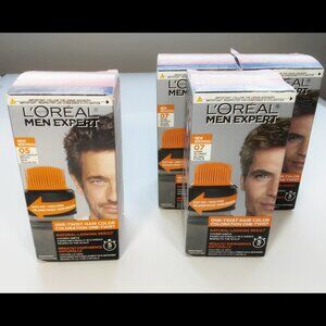 Lot: 4 L’Oreal Men One-Twist Hair Color 1 x Light-Medium Brown & 3 x Dark Blonde